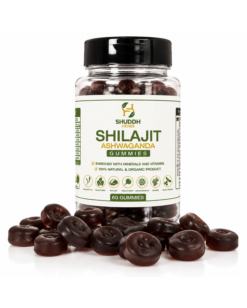 Shilajit Ashwagandha Gummies